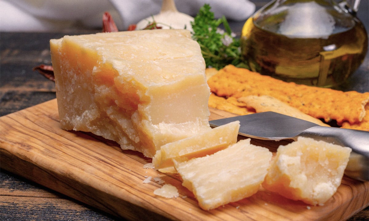Queso Grana Padano DOP Cuña 200Gr - Producto Auténtico Italiano DOP | AgriForm
