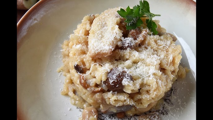 Risotto de Boletus - 175 Gr - Vegano, Sin Gluten y Lactosa, Para 2 Comensales | Casa Rinaldi