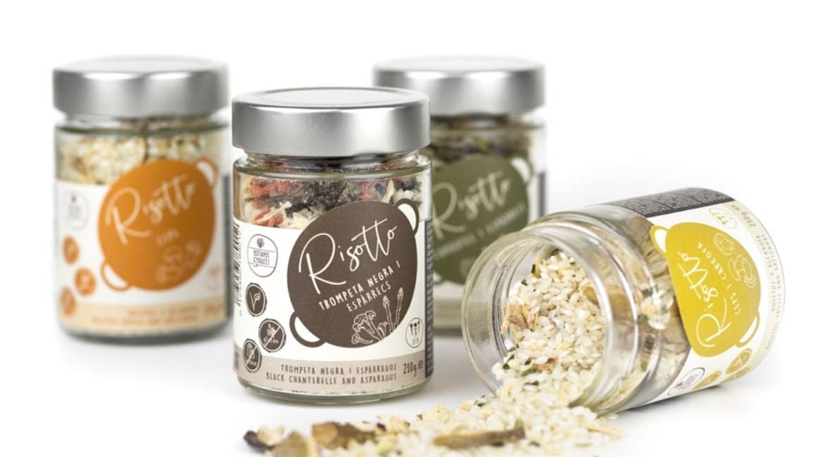 Risotto de Boletus con Alcachofas - Arroz Carnaroli Premium 210 Gr | Botanic & Fruits