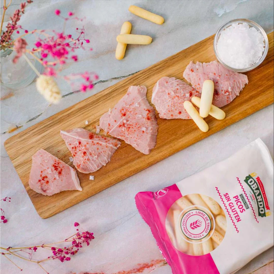 Picos Camperos Gourmet Sin Gluten - Pack de 5 x 20 Gr | Obando