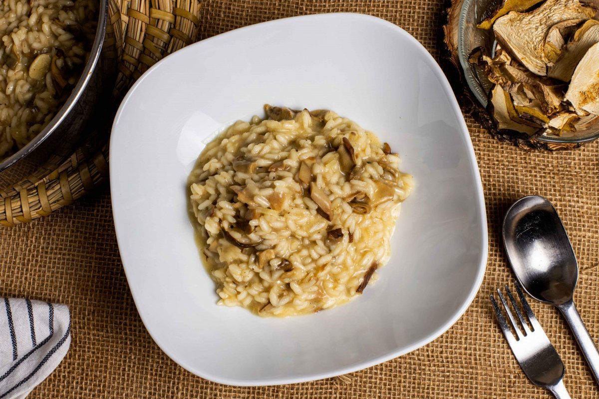 Risotto con Boletus - Arroz Carnaroli Premium 210 Gr | Botanic & Fruits