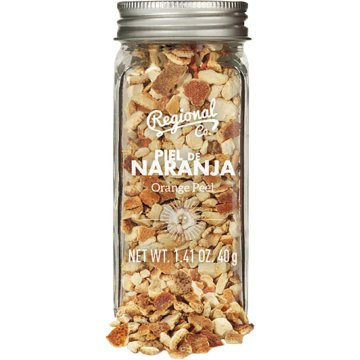 Piel De Naranja Deshidratada - En Tarro De Cristal 40 Gr| Regional Co