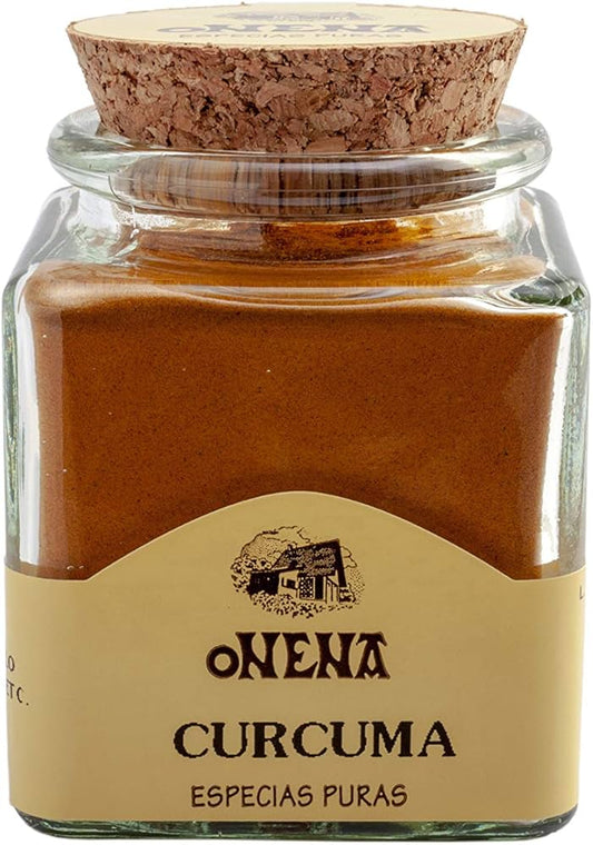 Curcuma en Polvo Tarro de Cristal 55 Gr | ONENA