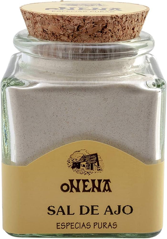 Ajo Molido Deshidratado en Tarro de Cristal 100 Gr | ONENA