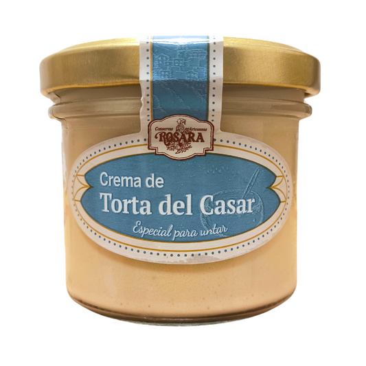 Crema De Queso Torta Del Casar - Bote De Cristal 125 Gr - Crema De Queso de Untar Artesanal | Rosara