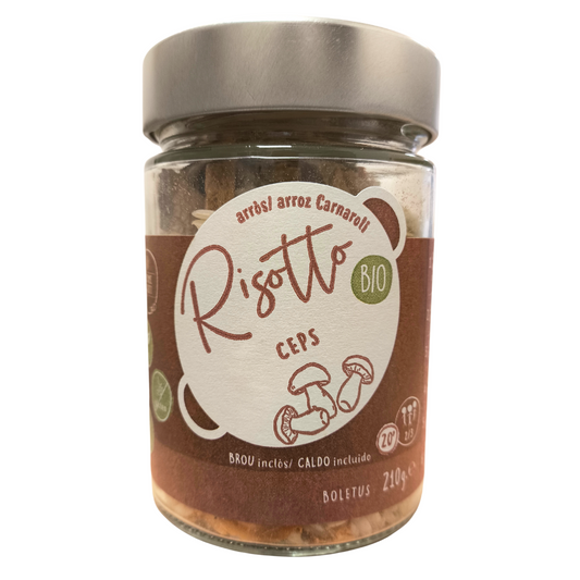 Risotto Con Boletus Bio - Arroz Premium 210 Gr
