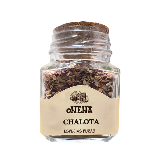 Chalota en Tarro de Cristal - Chalota Seca 30 Gr | ONENA
