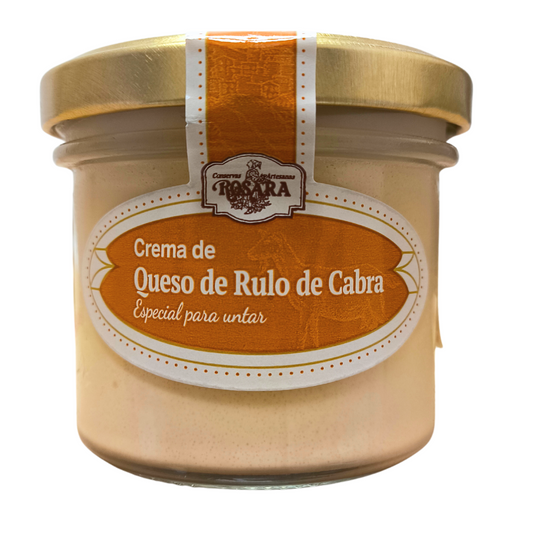 Queso Crema de Rulo de Cabra - Bote de Cristal 125 Gr | Rosara