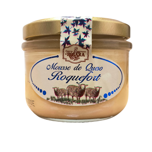 Mousse De Queso Roquefort - Bote de Cristal 145 Gr | Rosara