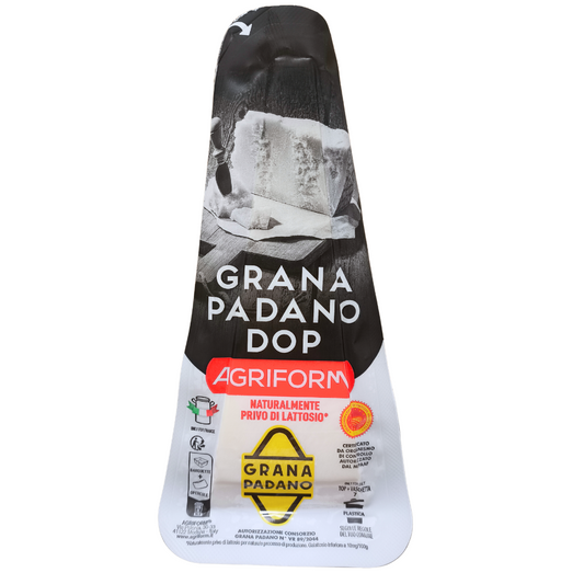 Queso Grana Padano DOP Cuña 200Gr - Producto Auténtico Italiano DOP | AgriForm