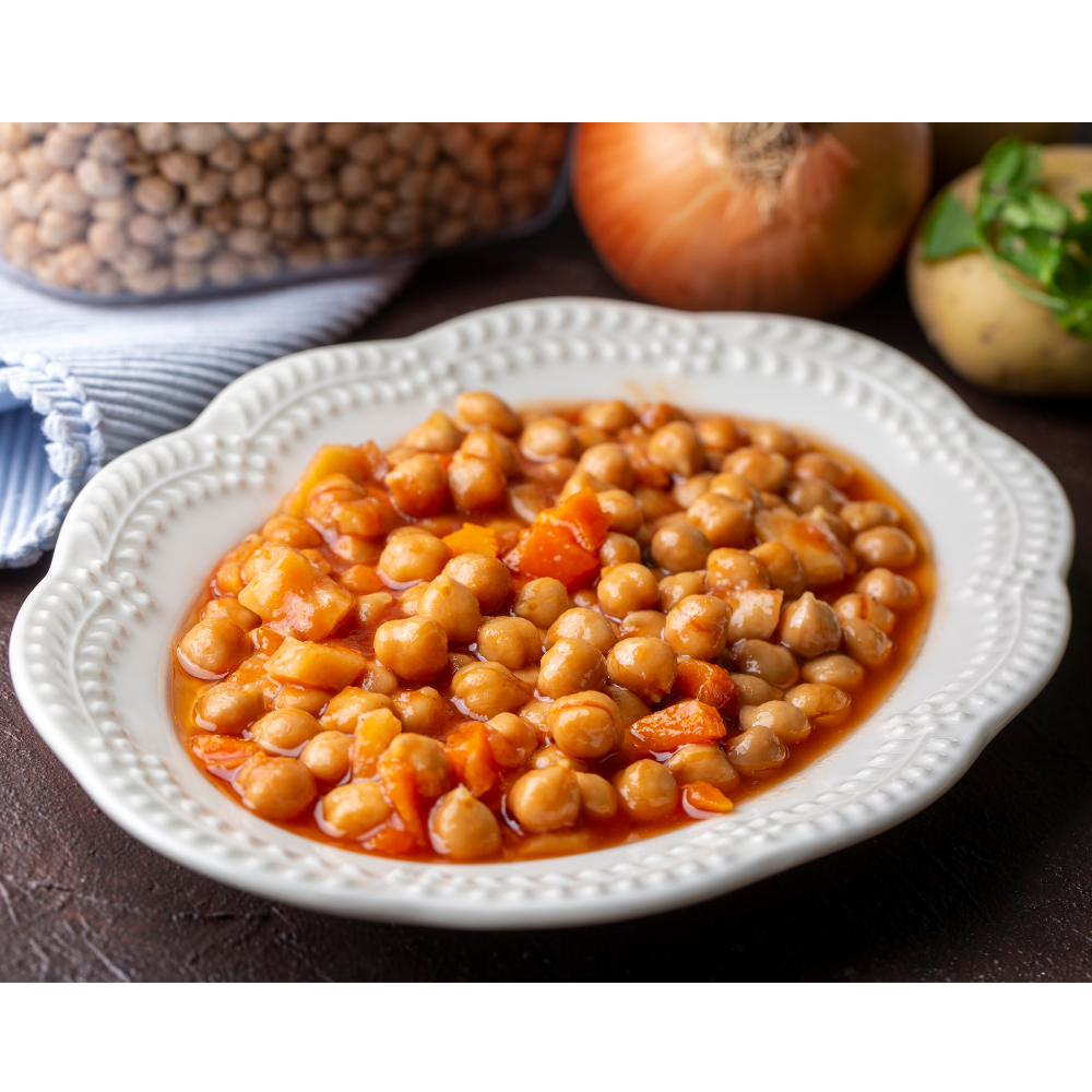 Garbanzos Guisados 445g - Plato Preparado Gourmet