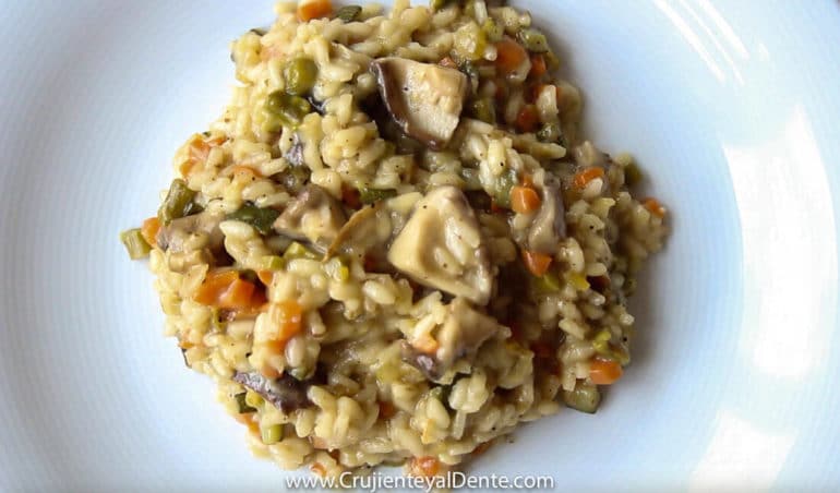 Risotto con Verduras - Arroz Carnaroli Premium 210 Gr