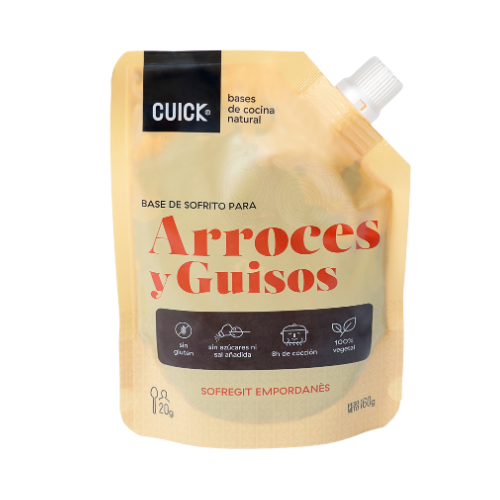 Sofrito para Arroces y Guisos 160 Gr - Base de Cocina Natural, 8 Horas de Cocción Lenta, Elaboración Artesana, Ingredientes Frescos, Sin Gluten, Sin Azúcares, 100% Vegetal
